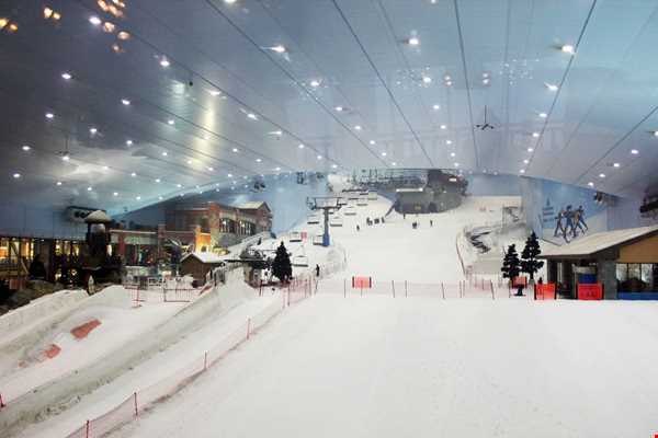 پیست اسکی دبی بزرگترین پیست اسکی دنیا