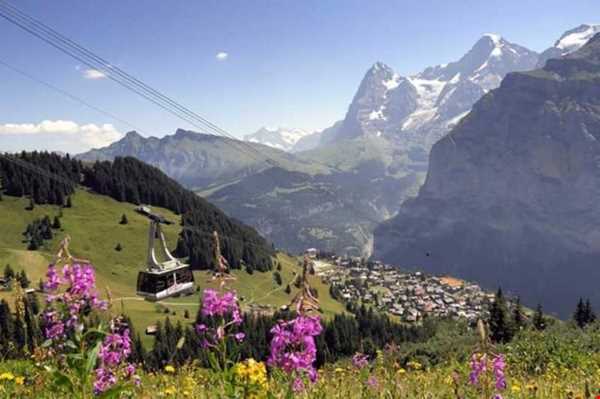 گذرگاه ترسناک و هیجان انگیز کوه‌های سوییس
