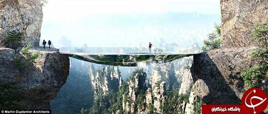 ساخت پل نامرئی در چین