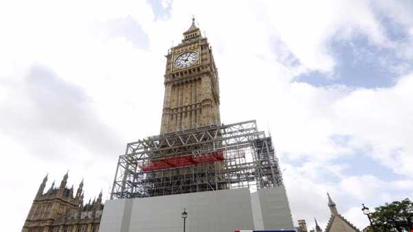 تعمیر 29 میلیون پوندی ساعت بیگ بن لندن