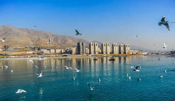 بزرگترین دریاچه مصنوعی خاورمیانه