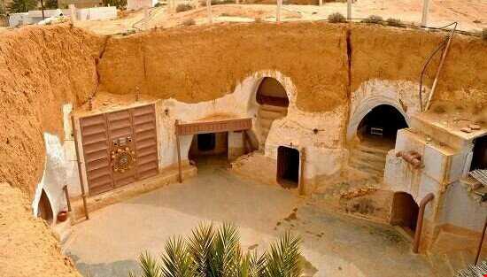 خانه‌های زیرزمینی ماتماتا در تونس