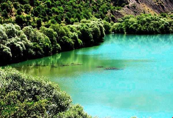 دریاچه ای زیبا در آذربایجان غربی