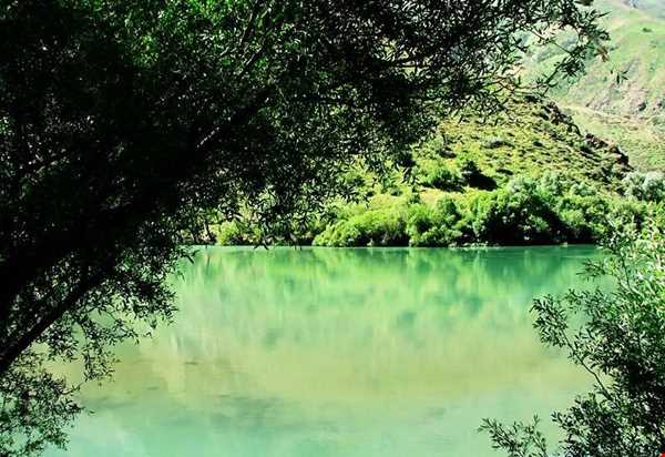 دریاچه ای زیبا در آذربایجان غربی