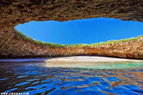 ساحل پنهان واقع در کشور مکزیک