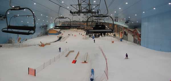 پیست اسکی دبی بزرگترین پیست اسکی دنیا