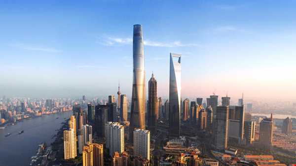 برج شانگهای ، دومین آسمانخراش دنیا