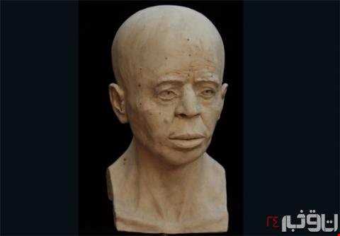 بازسازی چهره مرد ۹۵۰۰ ساله