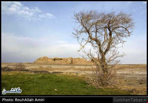 یکی از توقف‌گاه‌های مسیر کرمان - مشهد در قدیم