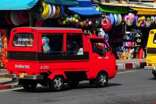 حمل و نقل عمومی پوکت تایلند