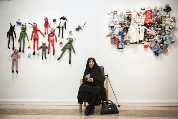 نمایشگاه عروسک‌های بی‌بی قصه‌دوز در روز تولدش