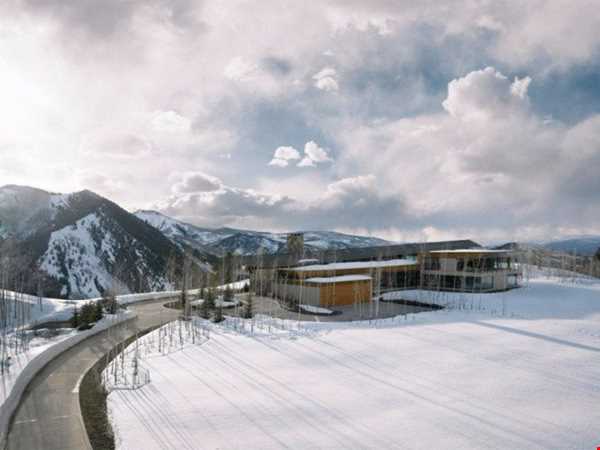 معماری جالب یک ویلایی کوهستانی در آسپن کولورادو آمریکا