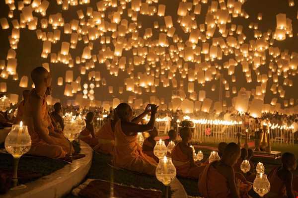 جشنواره فانوس در تایلند
