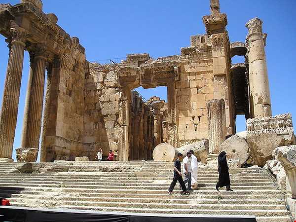 معبد ژوپیتر در بعلبک لبنان