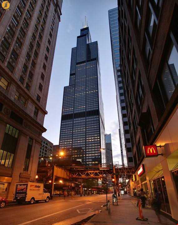 مرتفع‌ترین برج شیکاگو