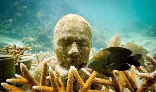 عجیب‌ترین موزه در زیر آب
