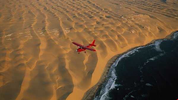 برخورد صحرا با دریا، یکی از حیرت انگیزترین جای کره زمین