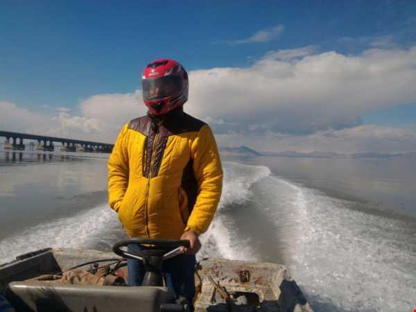 شروع دوباره قایقرانی در دریاچه ارومیه، پس از ۴ سال