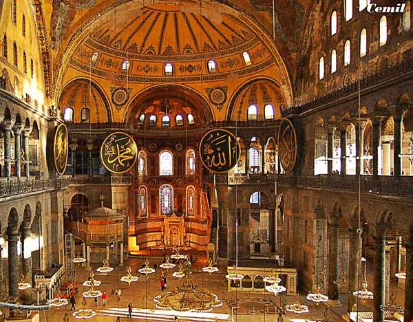 ایا صوفیه یکی ازبزرگترین اثرهای تاریخی دوران بیزانس