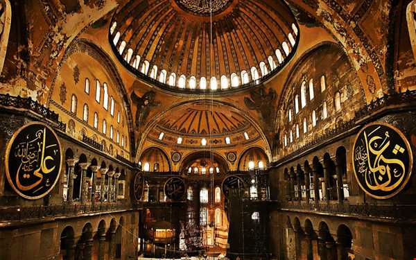ایا صوفیه یکی ازبزرگترین اثرهای تاریخی دوران بیزانس