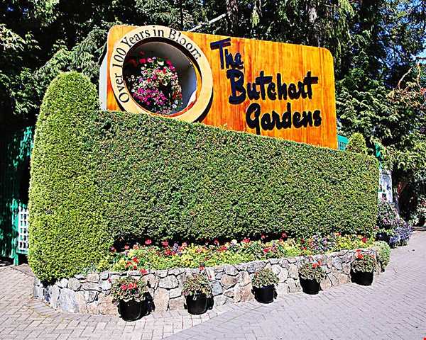 باغ‌های بوچارت کانادا یکی از زیباترین باغ‌های جهان