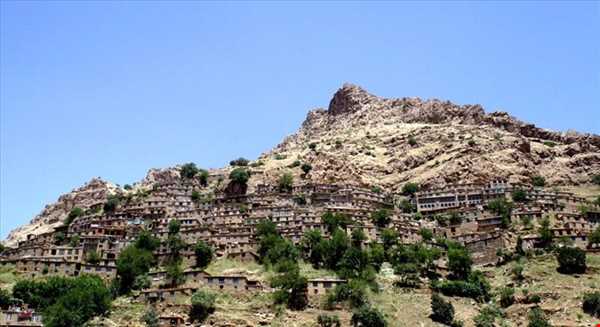 روستایی عجیب و سنگی در کردستان