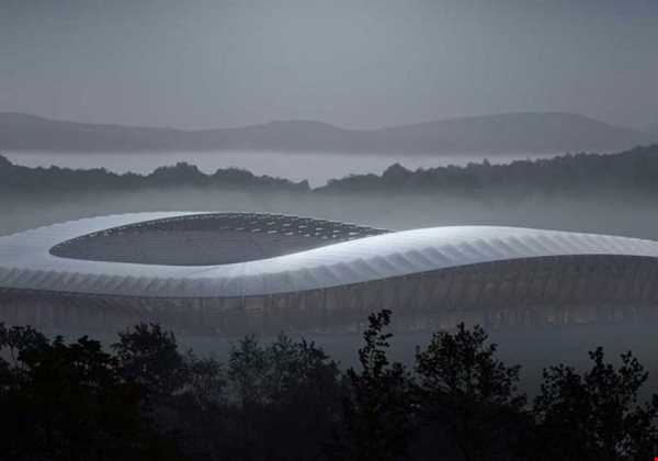 نخستین استادیوم چوبی جهان در انگلستان ساخته خواهد شد