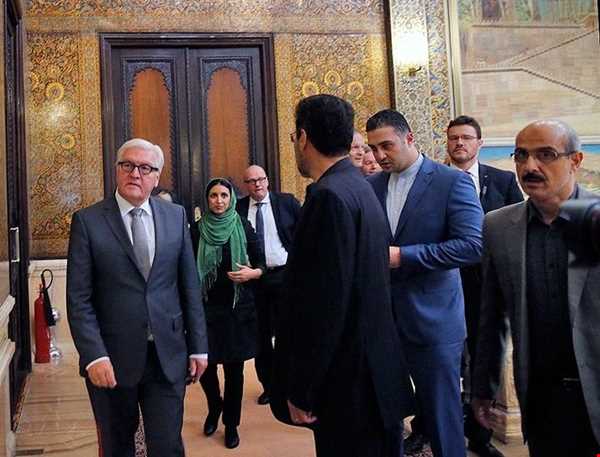 شگفتی وزیر خارجه آلمان از معماری اصیل ایرانی در ساختمان مجمع تشخیص مصلحت نظام