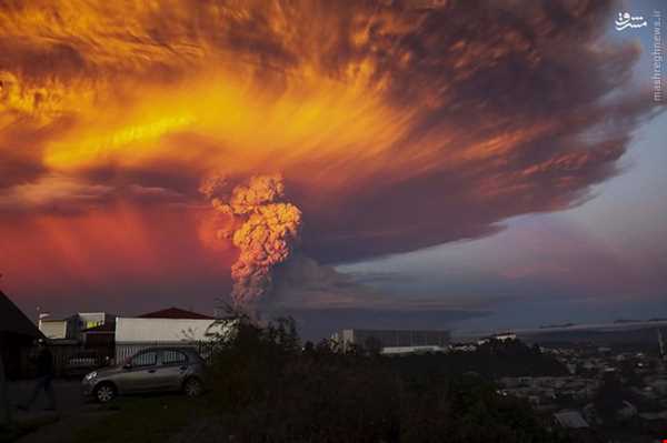 فوران آتشفشان کالبوکو پس از 40 سال