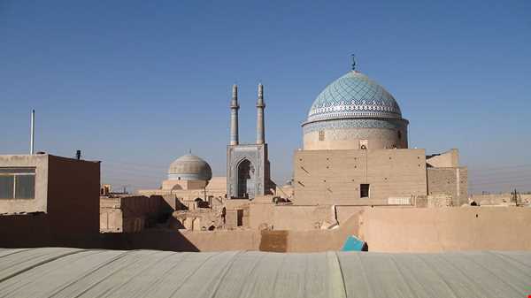 مناره مسجد جامع یزد؛ بلندترین مناره جهان