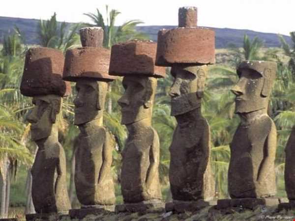 راز سرهای بزرگ مجسمه‌های Moai