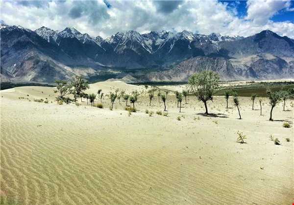 مرتفع‌ترین و سردترین صحرای جهان در پاکستان