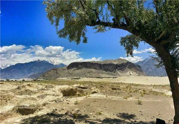 مرتفع‌ترین و سردترین صحرای جهان در پاکستان