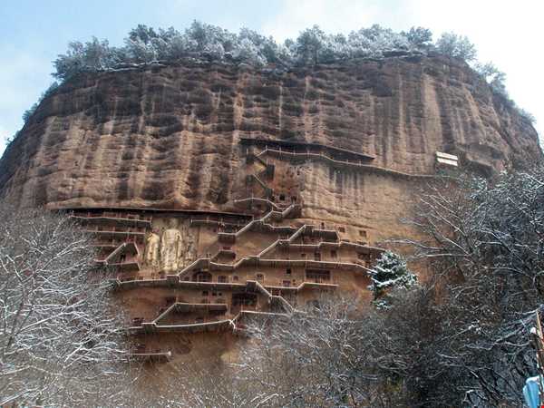 معبد «مایجیشان» در چین