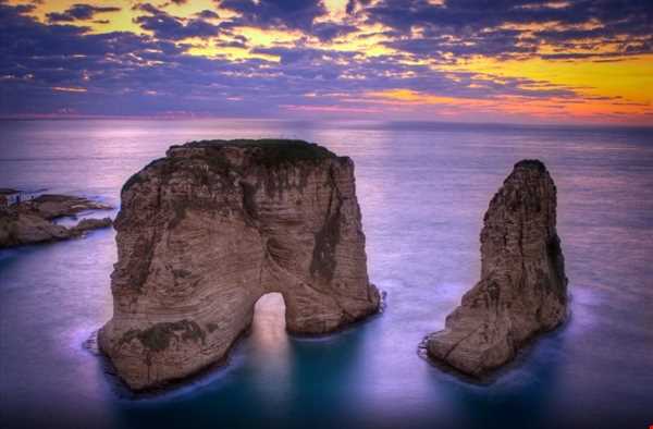 روشه یا صخره‌های کبوتر نماد بیروت