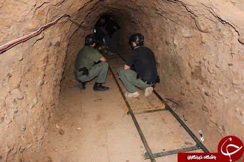 کشف بلندترین و مجهز‌ترین تونل قاچاق مواد مخدر