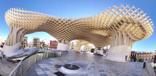 سازه چوبی شگفت انگیز در اسپانیا