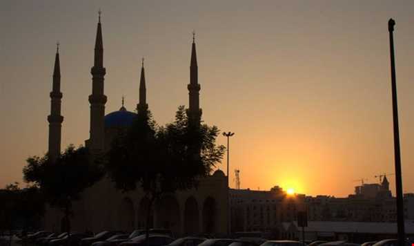 بزرگ‌ترین و زیباترین مسجد لبنان