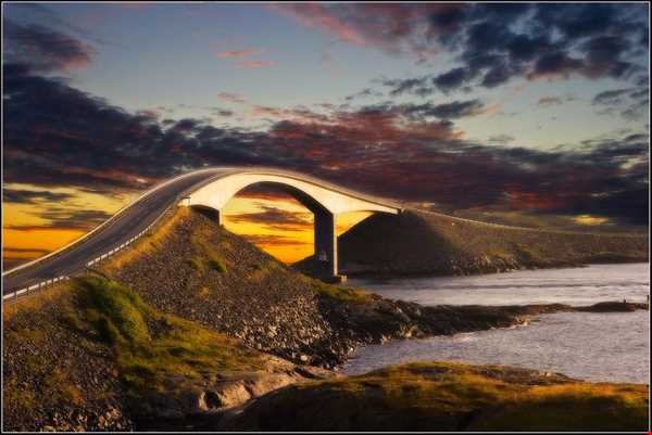 ترسناک‌ترین پل نروژ
