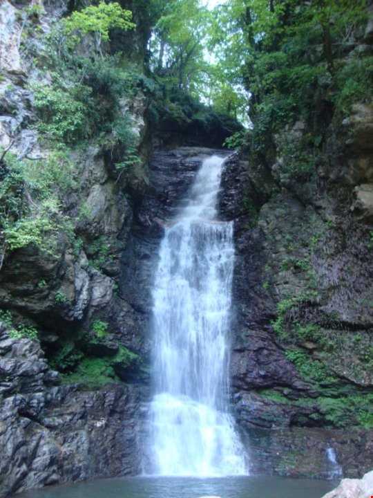 مسیر دسترسی به آبشار دودوزن