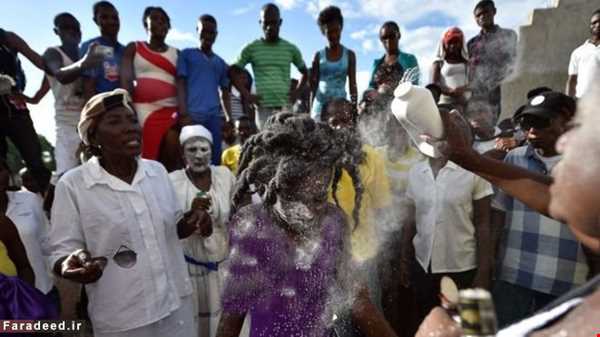 جشن عجیب «مردگان» در هائیتی!