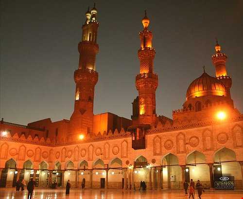 مسجد الازهر از مهمترین مساجد مصر