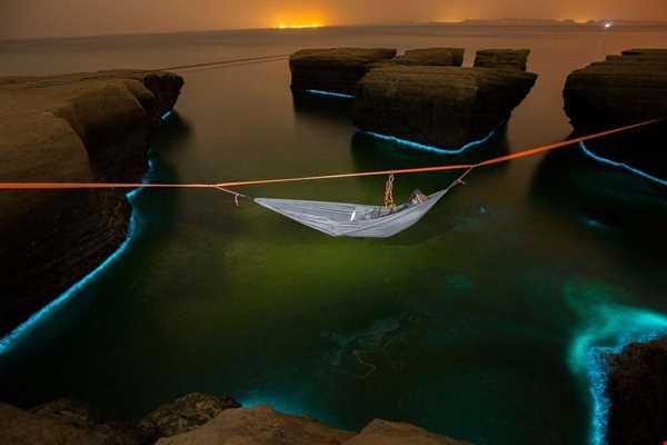 سواحل آبی رنگ و شگفت انگیز در جزایر خلیج فارس