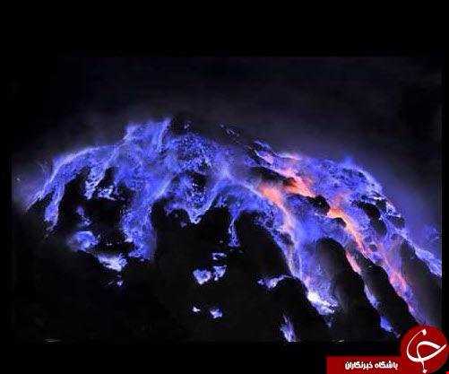 فوران آتشفشان در اتیوپی با رنگی متفاوت