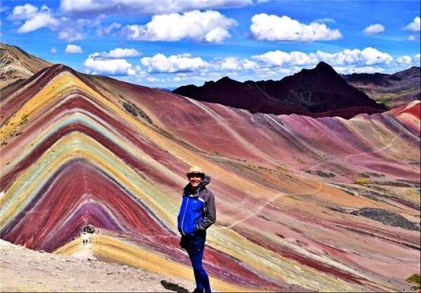 کوه‌های رنگی در پرو