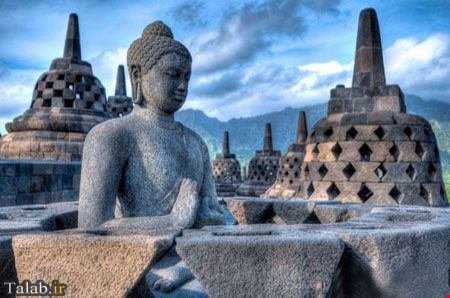 مجسمه‌های باستانی کشور اندونزی