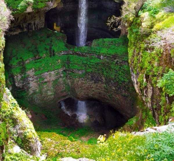 آبشار غار سه پل