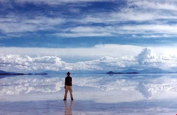 بزرگ‌ترین دریاچه نمکی فلت دنیا