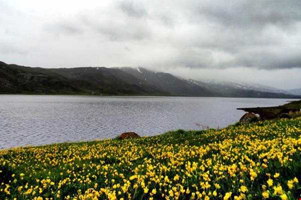 بزرگ‌ترین دریاچه آب شیرین استان اردبیل