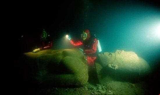 شهر مصری 1500 ساله زیر دریا
